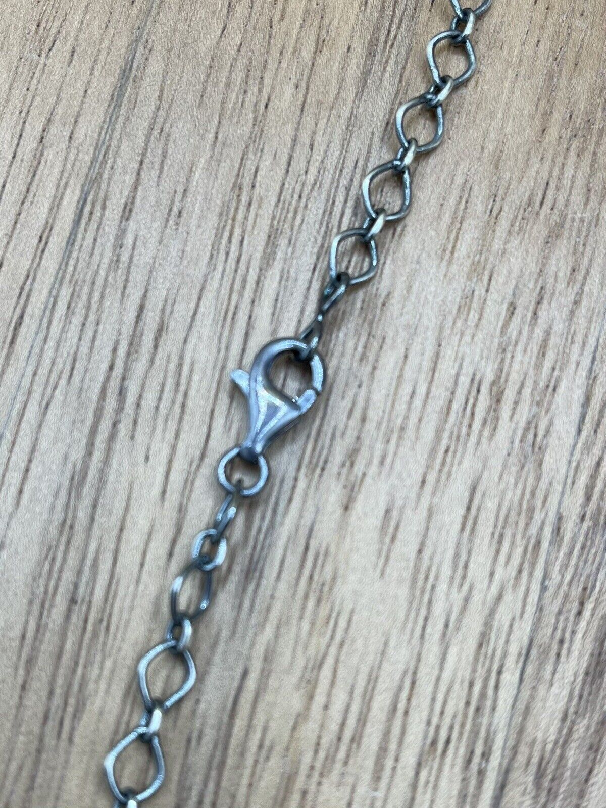 Native American Navajo Handmade Silver Turquoise Cluster Bar Necklace 18 Inch