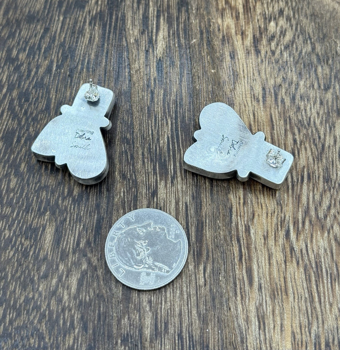 Navajo Handmade Sterling Silver Multi Color Spiny Oyster Shell Cluster Earrings